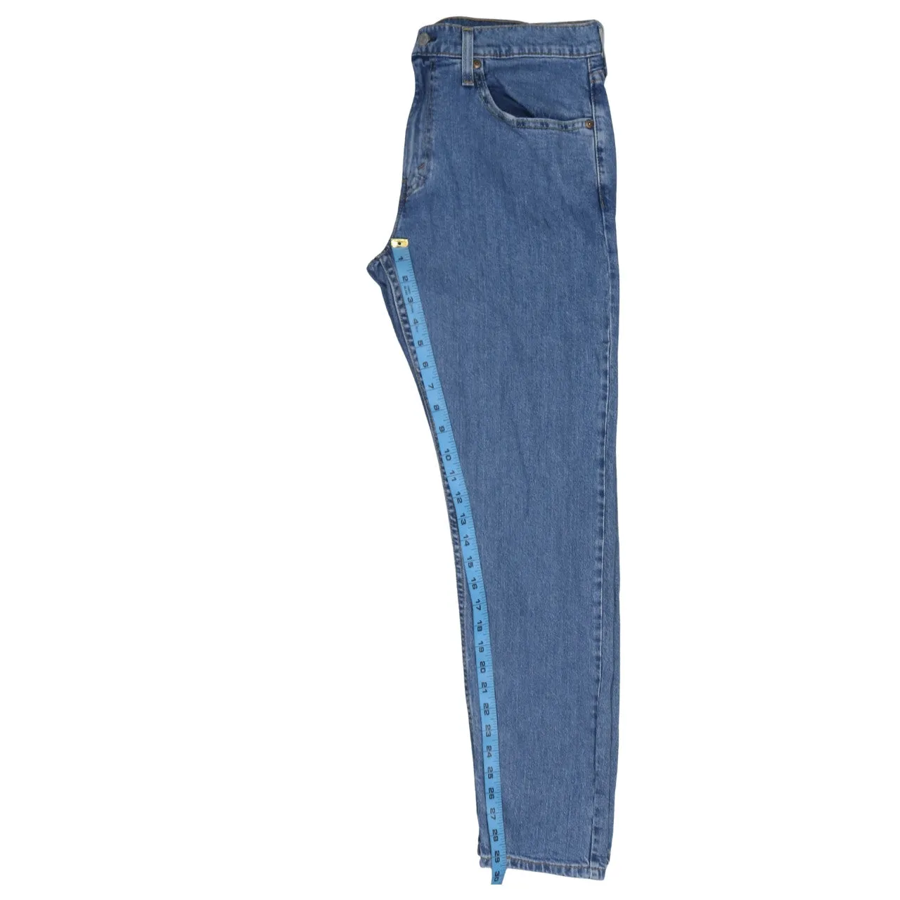 Levi Strauss Blue Jeans Men's W33 Classic Five Pocket Straight Leg Denim Trousers sold by Vintage Club product image thumbnail 5