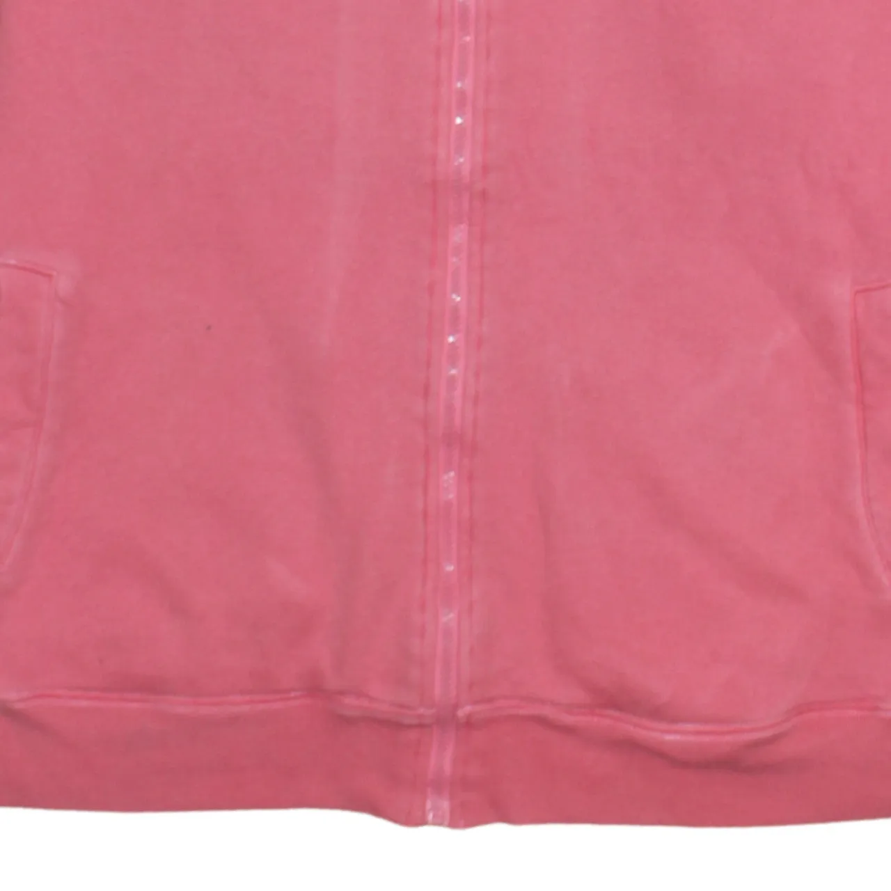 Champion Pink Full Zip Sweatshirt Women’s Large Embroidered C Logo Funnel Neck Pockets Top sold by Vintage Club product image thumbnail 4