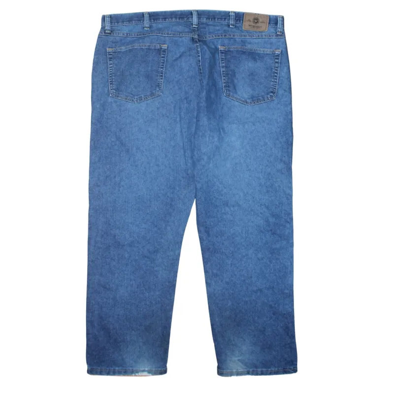 Wrangler Blue Denim Jeans Men's 42x29 Regular Fit Classic Five Pocket Pants sold by Vintage Club