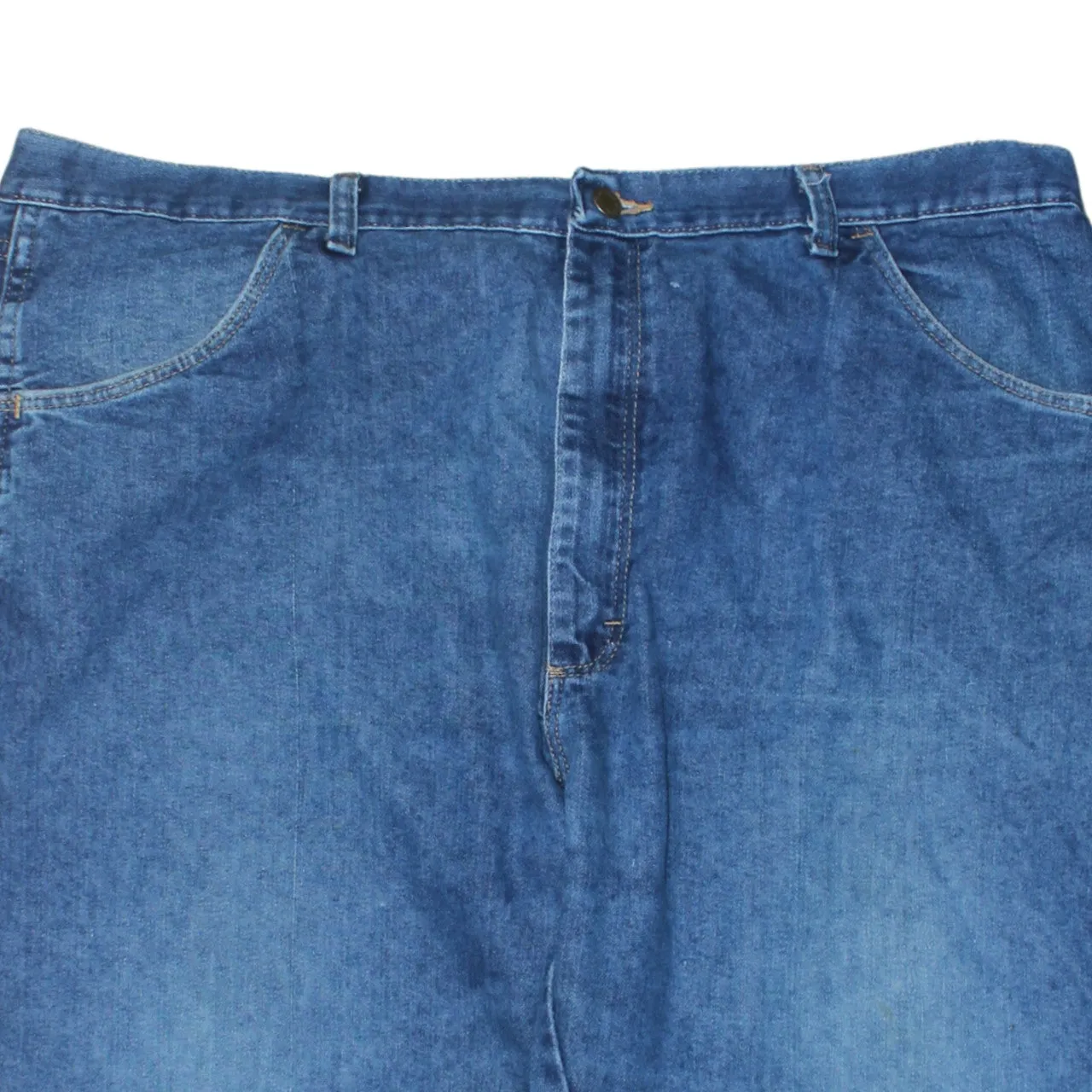 Wrangler Blue Denim Jeans Men's 42x29 Regular Fit Classic Five Pocket Pants sold by Vintage Club product image thumbnail 3
