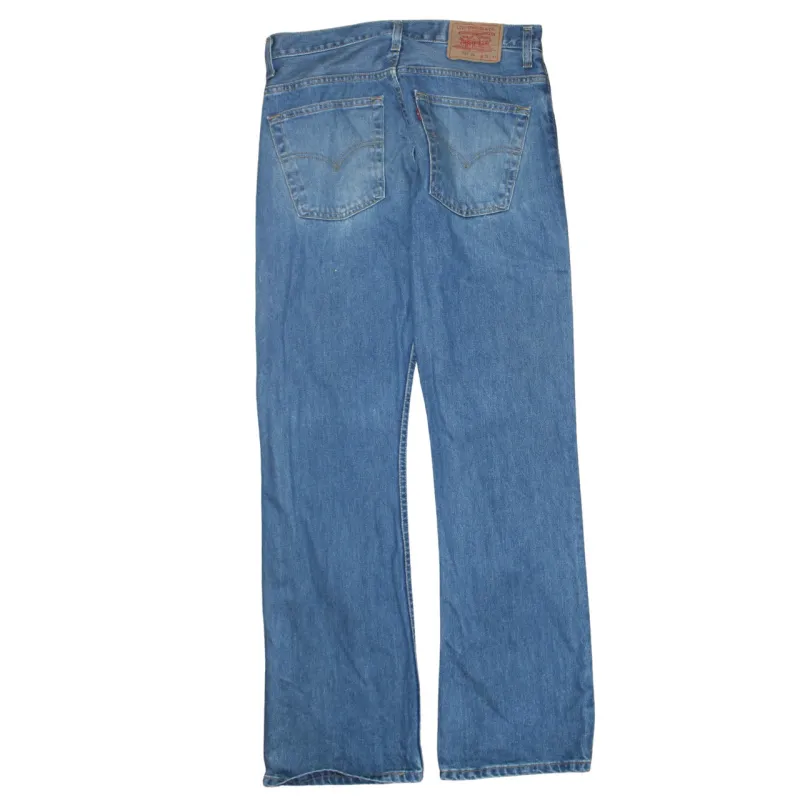 Levi Strauss Blue Jeans Men's 32x34 Straight Leg Classic Five Pocket Denim Trousers sold by Vintage Club
