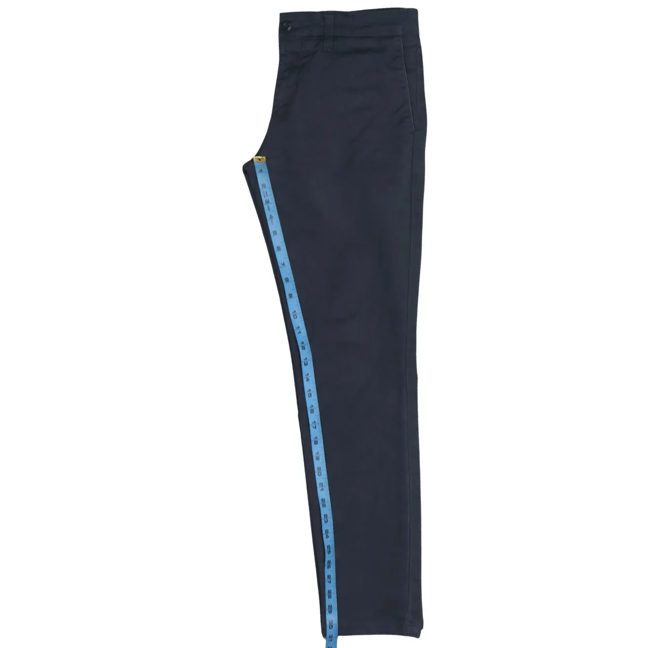 Carhartt Navy Sid Pant Trousers Men’s 31 Slim Fit Work Chinos Back Logo Patch sold by Vintage Club product image thumbnail 5