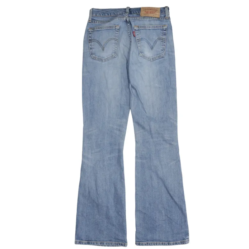 Levi Strauss Light Blue Jeans Men's 27 Flare Leg Five Pocket Denim Pants sold by Vintage Club