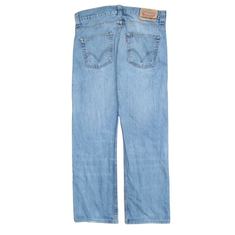 Levi Strauss &Co Light Blue Jeans Men's 32 Straight Leg Five Pocket Denim Pants sold by Vintage Club