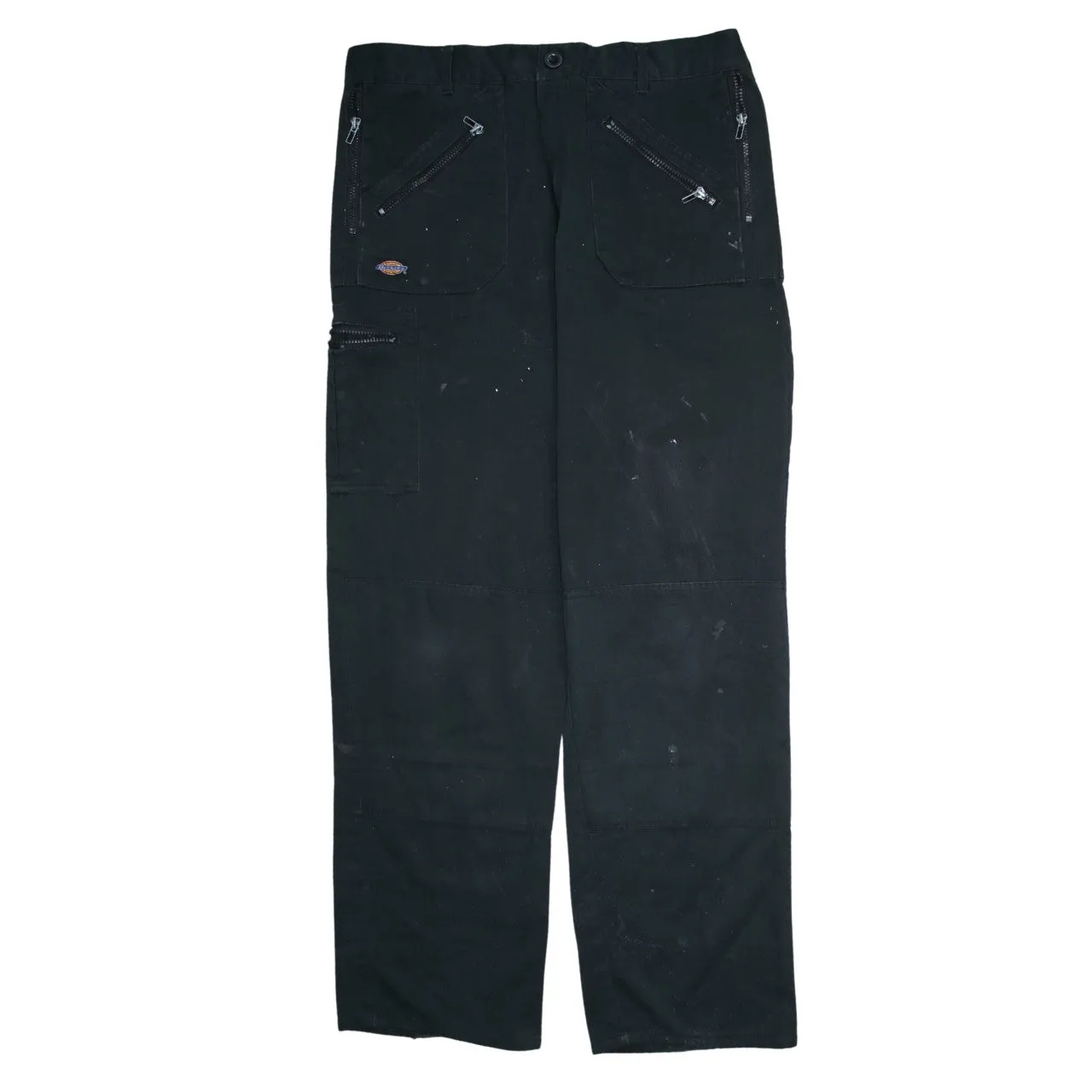 Dickies Black Trousers Men's 38 Zip Pockets Workwear Utility Pants sold by Vintage Club product image thumbnail 2