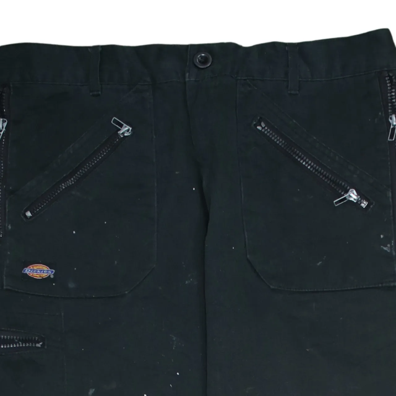 Dickies Black Trousers Men's 38 Zip Pockets Workwear Utility Pants sold by Vintage Club product image thumbnail 3