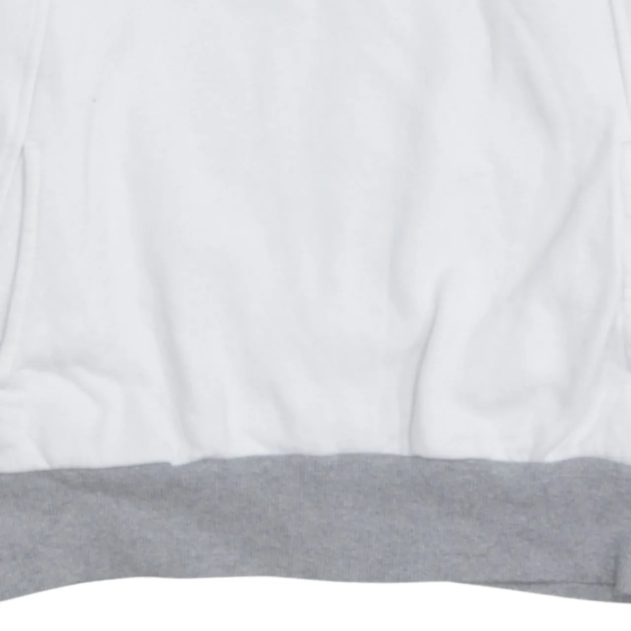 Ellesse Grey Black White Hoodie Men's Small Half Zip Embroidered Logo Front Pocket Pullover sold by Vintage Club product image thumbnail 4