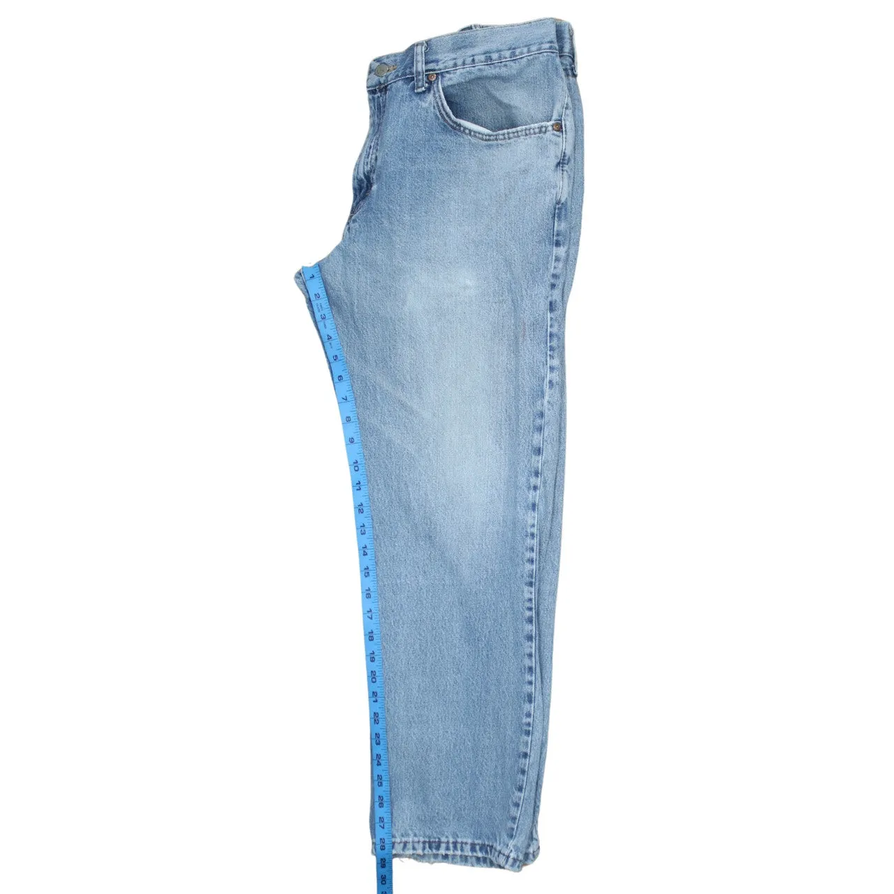 Lee Light Blue Jeans Men's 31 Classic Five Pocket Zip Fly Denim Trousers sold by Vintage Club product image thumbnail 5