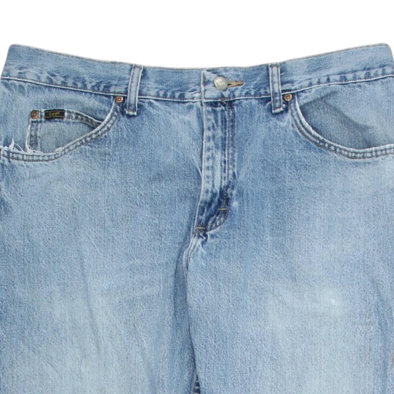 Lee Light Blue Jeans Men's 31 Classic Five Pocket Zip Fly Denim Trousers sold by Vintage Club product image thumbnail 3