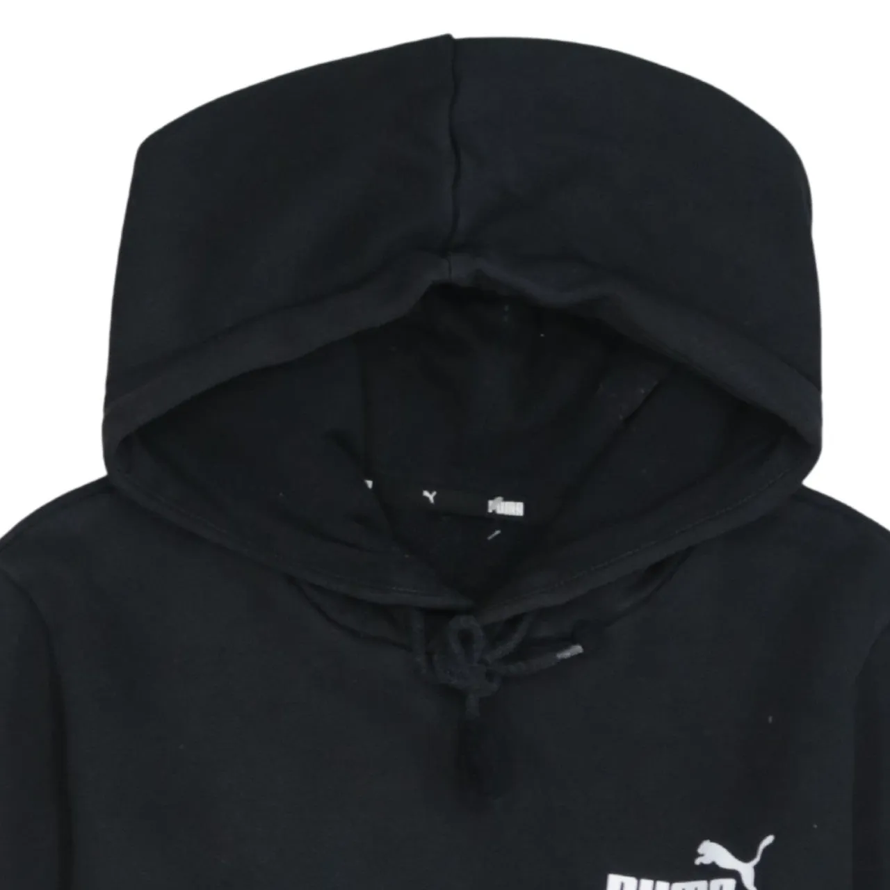 Puma 90's Drawstring Pockets Pullover Hoodie XSmall Black sold by Vintage Club product image thumbnail 3