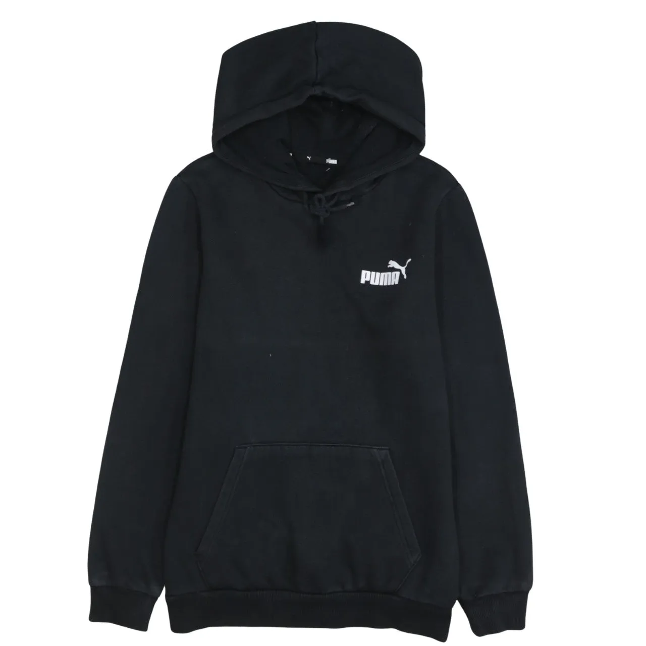 Puma 90's Drawstring Pockets Pullover Hoodie XSmall Black sold by Vintage Club