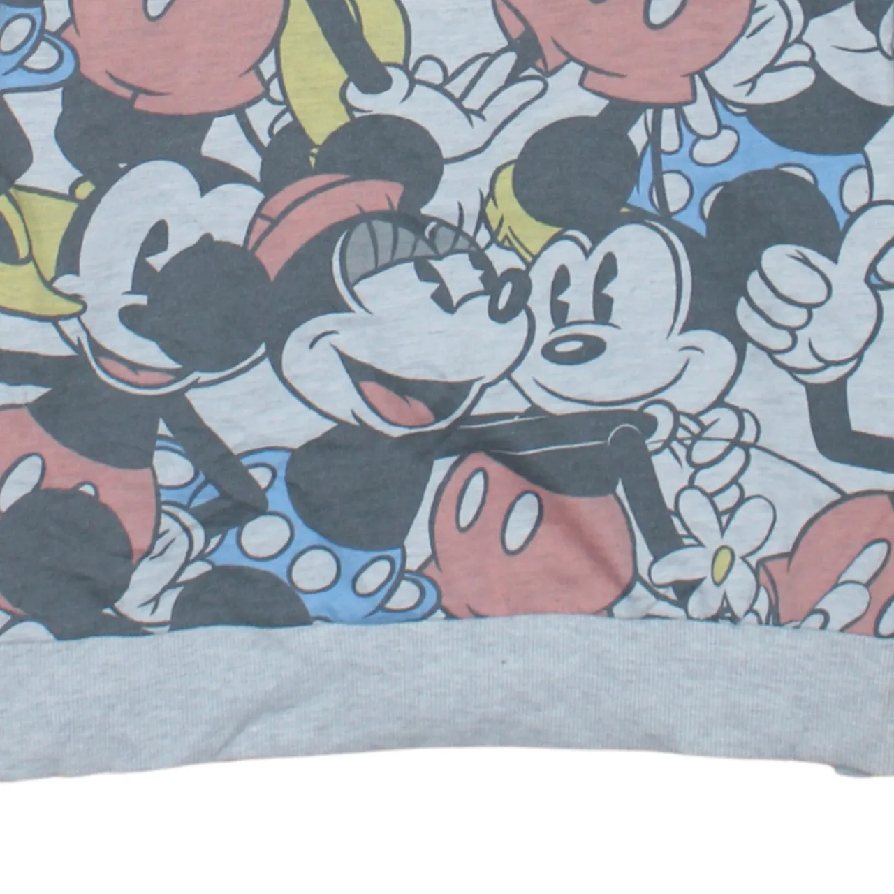 Disney 90's Plain Crew Neck Sweatshirt Small Grey sold by Vintage Club product image thumbnail 4