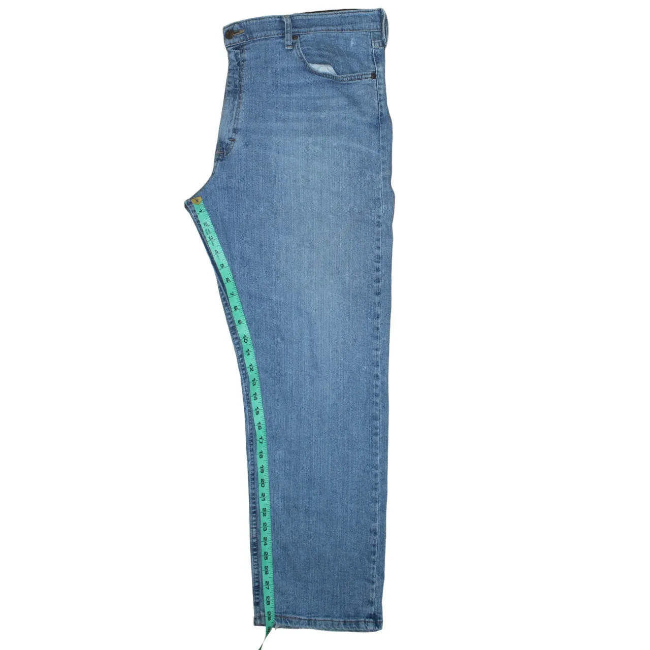 Wrangler Light Blue Jeans Men's 40x30 Regular Fit Classic Five Pocket Denim Pants sold by Vintage Club product image thumbnail 5