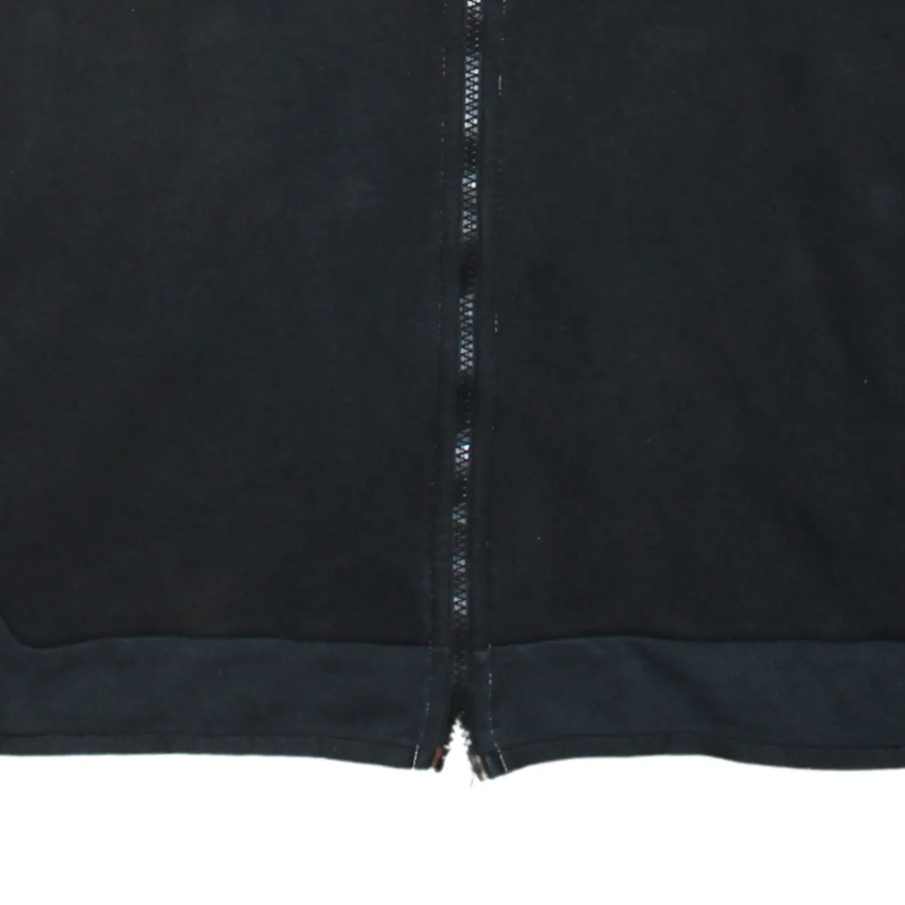 Nike 90's Swoosh Full Zip Up Hoodie Medium Black sold by Vintage Club product image thumbnail 4