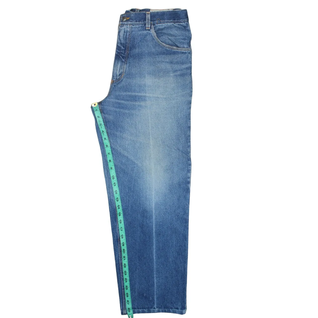 Levi Strauss &Co Light Blue Jeans Men's 38 Straight Leg Five Pocket Denim Trousers sold by Vintage Club product image thumbnail 5