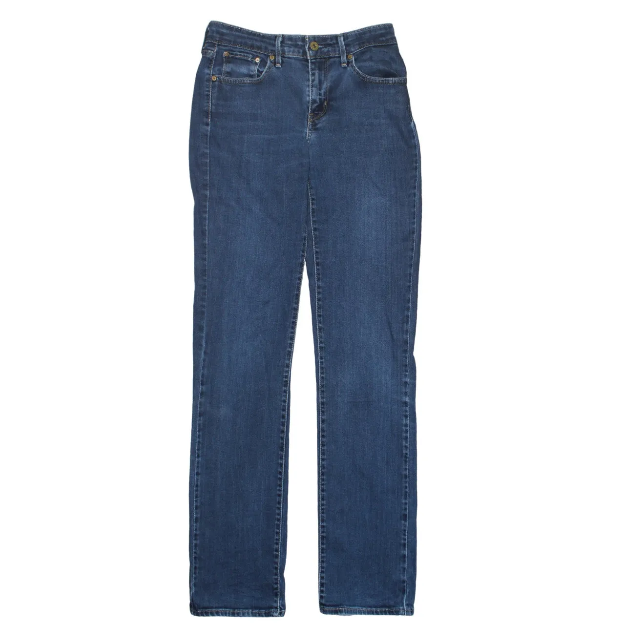 Levi Strauss &Co Dark Blue Jeans Men's W28 Classic Five Pocket Straight Leg Denim Trousers sold by Vintage Club product image thumbnail 2