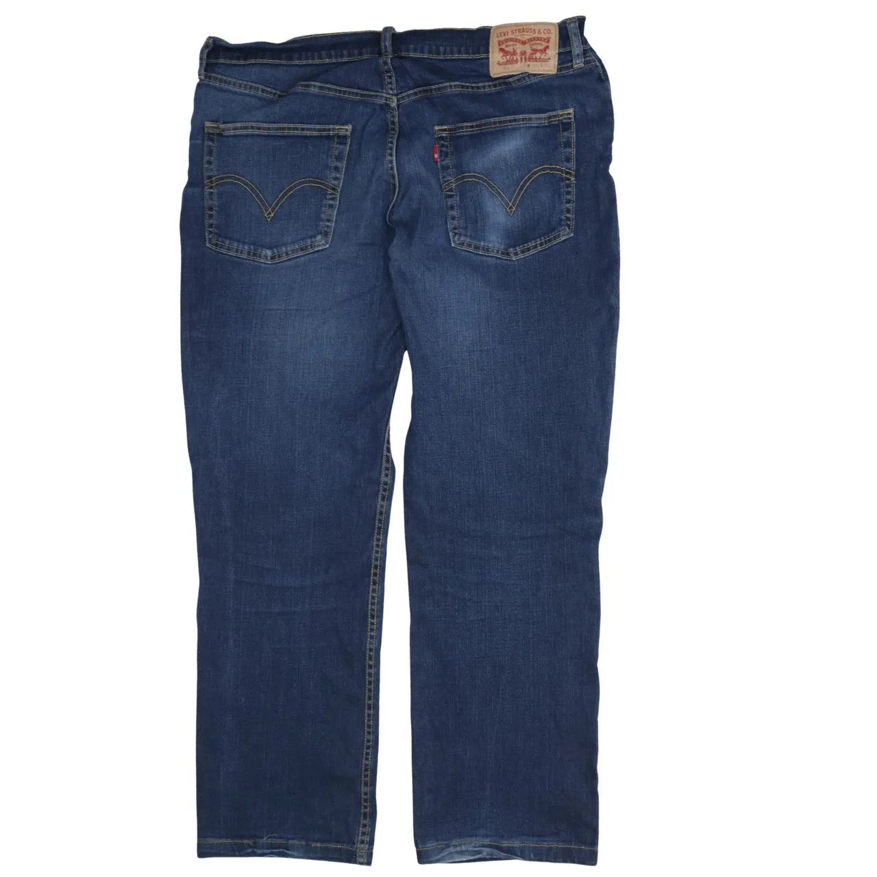 Levi Strauss &Co Dark Blue Jeans Men's 31 Straight Leg Five Pocket Denim Pants sold by Vintage Club