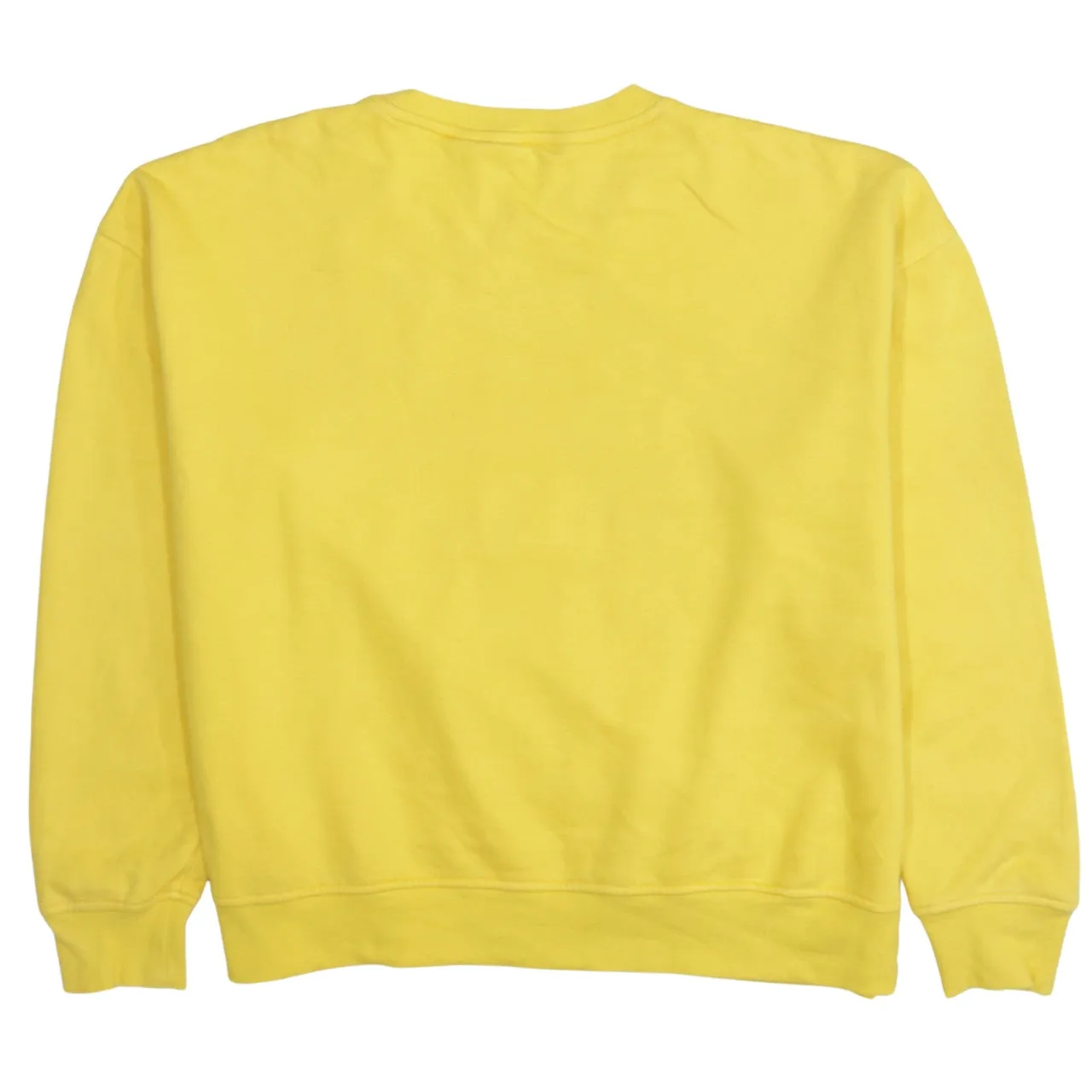 Disney Yellow Sweatshirt Women’s Medium Winnie The Pooh Printed Front Crewneck Pullover sold by Vintage Club product image thumbnail 2