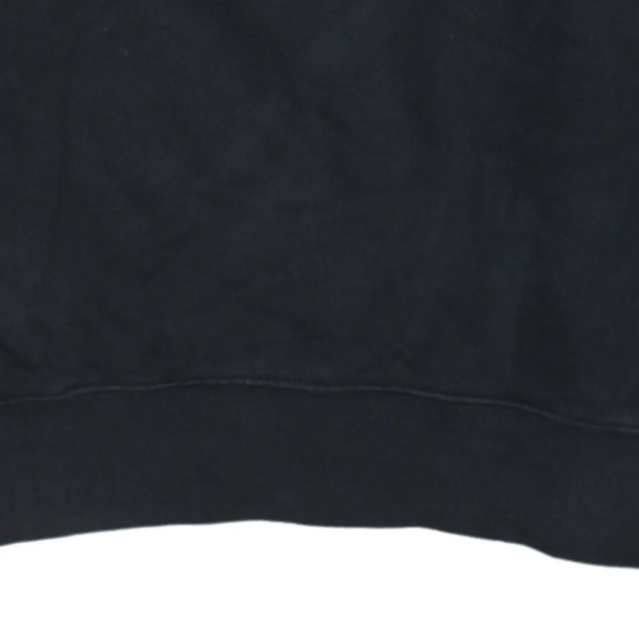 Nike Black Sweatshirt Men's Medium Embroidered Swoosh Logo Crewneck Pullover Fleece Top sold by Vintage Club product image thumbnail 4