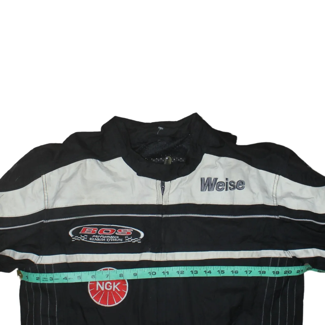 Retro 90's Heavyweight Full Zip Up Windbreaker Small Black sold by Vintage Club product image thumbnail 5
