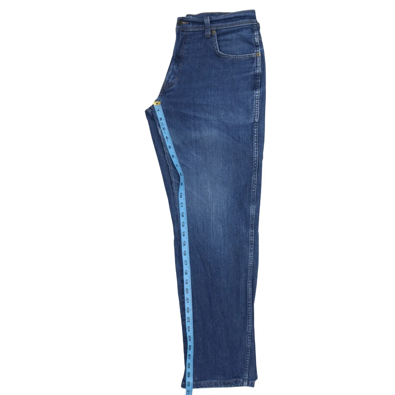 Wrangler Blue Jeans Men's 33 Straight Leg Classic Five Pocket Denim Pants sold by Vintage Club product image thumbnail 5