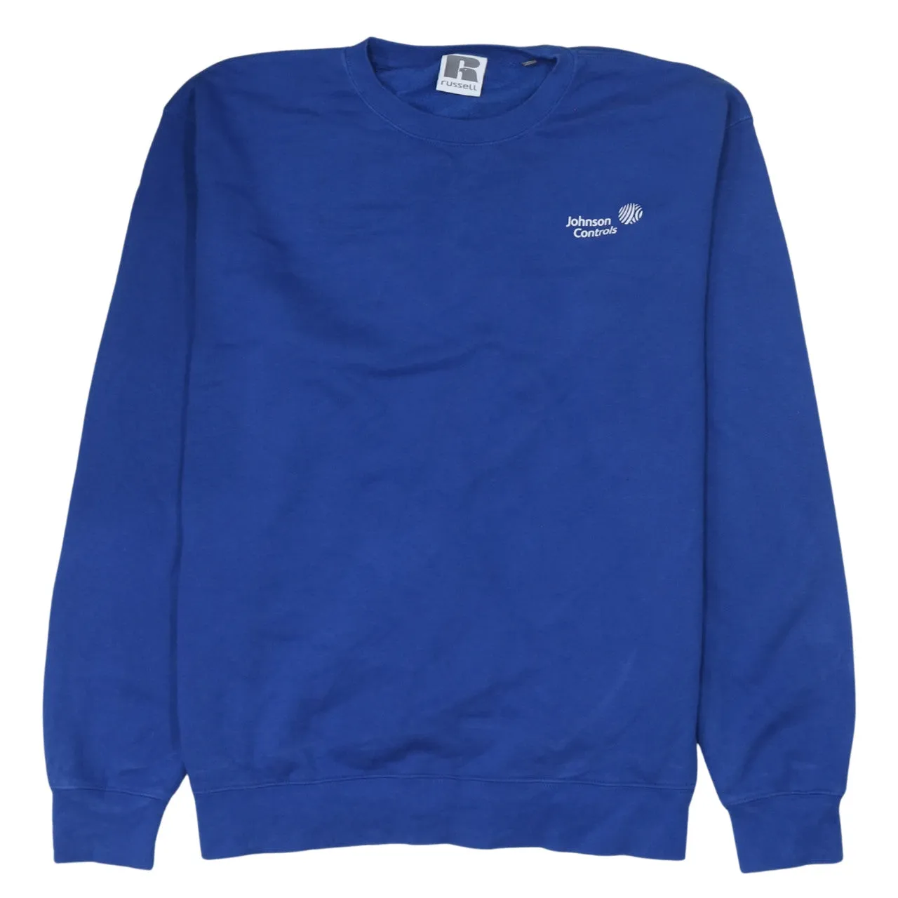 Retro 90's Lightweight Crew Neck Sweatshirt XLarge Blue sold by Vintage Club