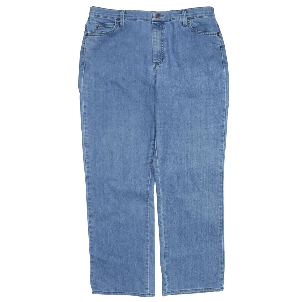 Lee Light Blue Jeans Men's 36 Regular Straight Leg Five Pocket Denim Trousers sold by Vintage Club product image thumbnail 2