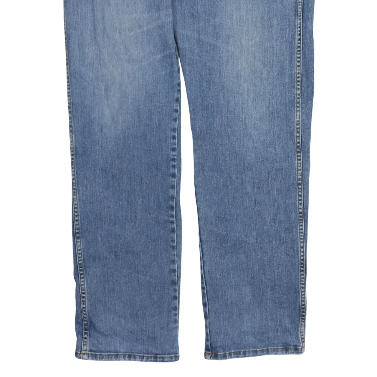 Wrangler Light Blue Jeans Men's 36 Classic Five Pocket Straight Leg Denim Pants sold by Vintage Club product image thumbnail 4