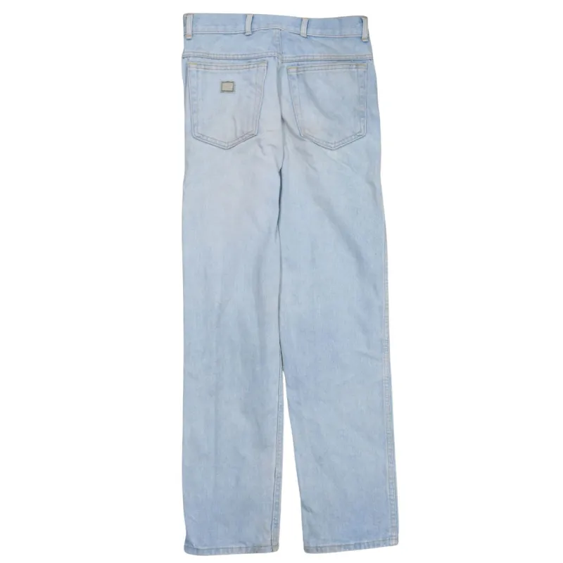 Lee Light Blue Jeans Men's 26 Straight Leg Denim Five Pocket Classic Pants sold by Vintage Club