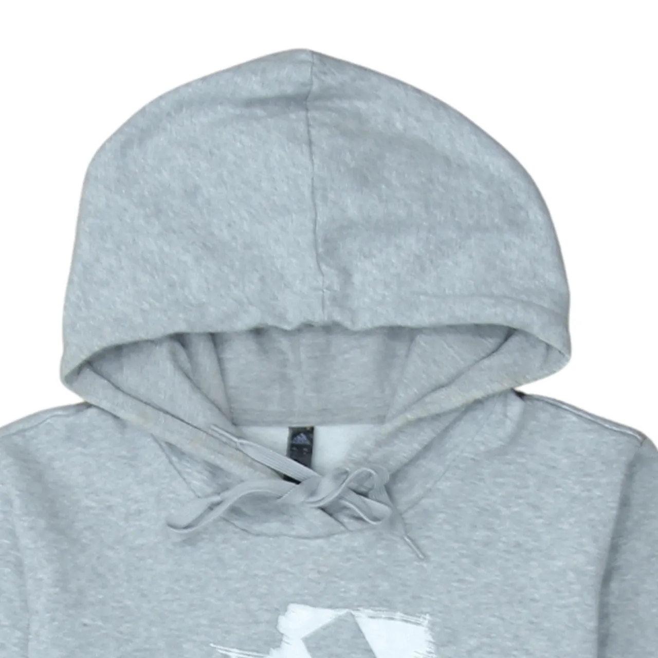 Adidas 90's Spellout Pullover Hoodie Medium Grey sold by Vintage Club product image thumbnail 3