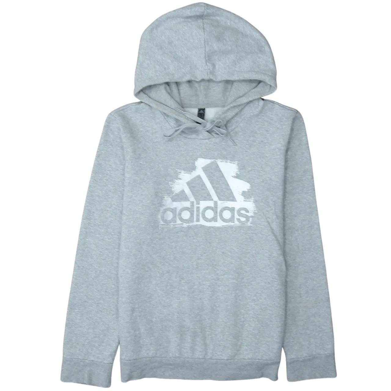 Adidas 90's Spellout Pullover Hoodie Medium Grey sold by Vintage Club