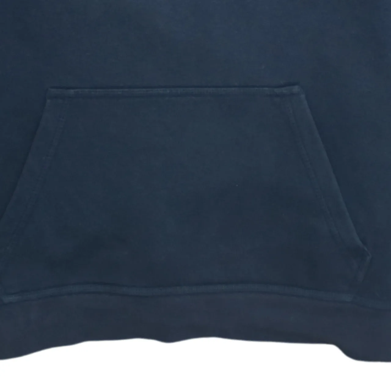 Nike Navy Blue Hoodie Men’s Medium Embroidered Swoosh Front Pocket Pullover Sweatshirt sold by Vintage Club product image thumbnail 4