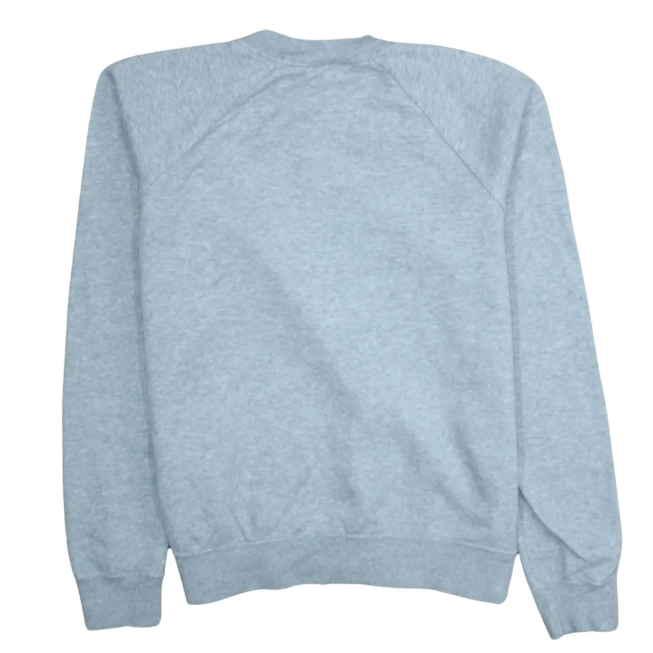 Nike Grey Sweatshirt Men's Medium Printed Front Logo Raglan Sleeves Crewneck Pullover sold by Vintage Club product image thumbnail 2