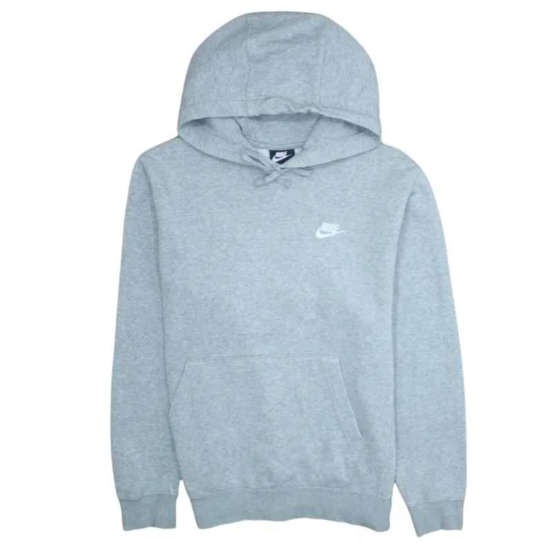 Nike 90's Swoosh Pullover Hoodie Small Grey sold by Vintage Club