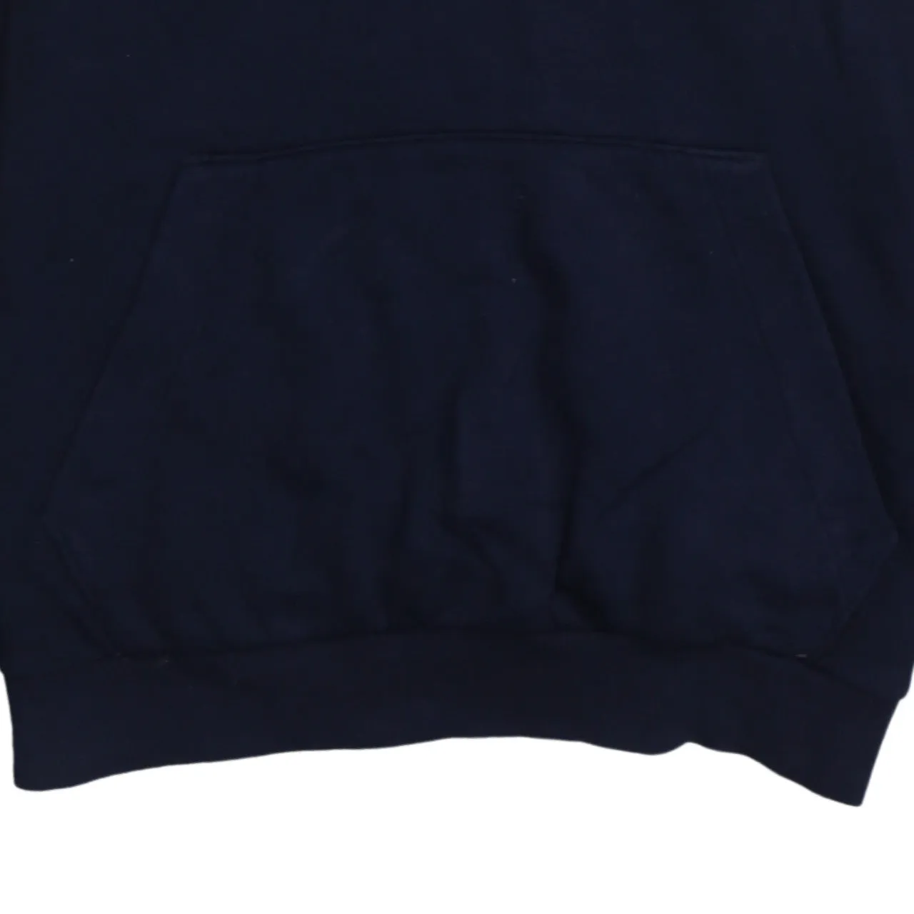 Adidas 90's Striped Sleeve Pullover Hoodie Medium Navy Blue sold by Vintage Club product image thumbnail 4