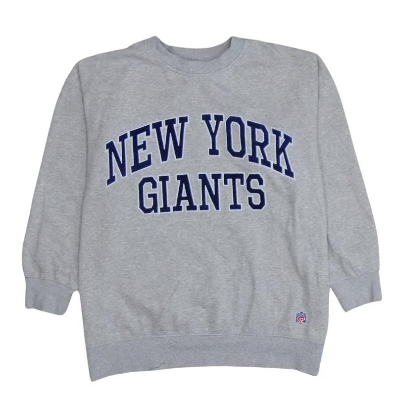 H&M Grey Sweatshirt Men's Small New York Giants Printed Logo NFL Pullover Top made by H&M