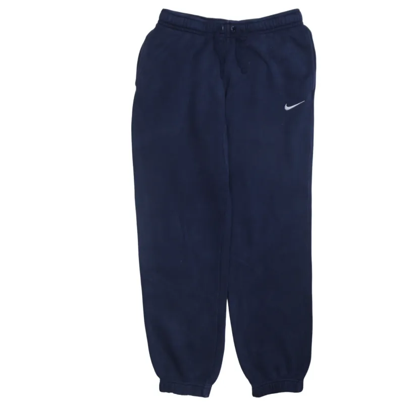 Nike 90's Swoosh Casual Joggers / Sweatpants Medium Navy Blue sold by Vintage Club