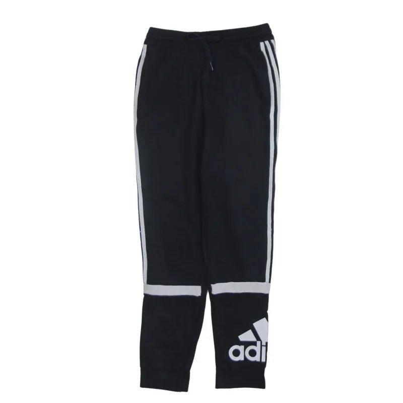 Adidas 90's 3 Stripes Casual Joggers / Sweatpants Small Black sold by Vintage Club