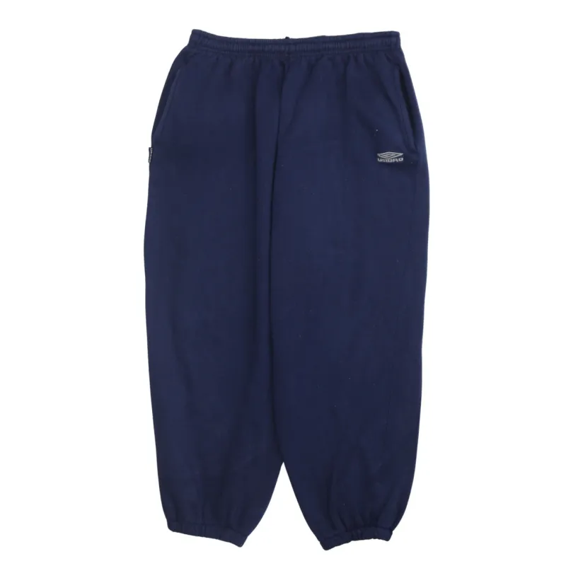 Umbro 90's Tracksuit Casual Joggers / Sweatpants XLarge Navy Blue sold by Vintage Club
