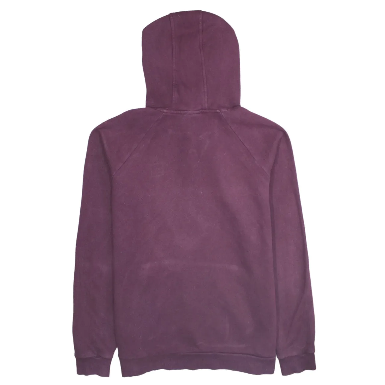 Under Armour 90's Drawstring Pockets Pullover Hoodie Large Burgundy Red sold by Vintage Club product image thumbnail 2
