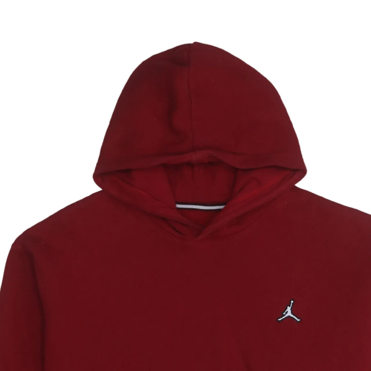 Jordan 90's Drawstring Pockets Pullover Hoodie XLarge Red sold by Vintage Club product image thumbnail 3