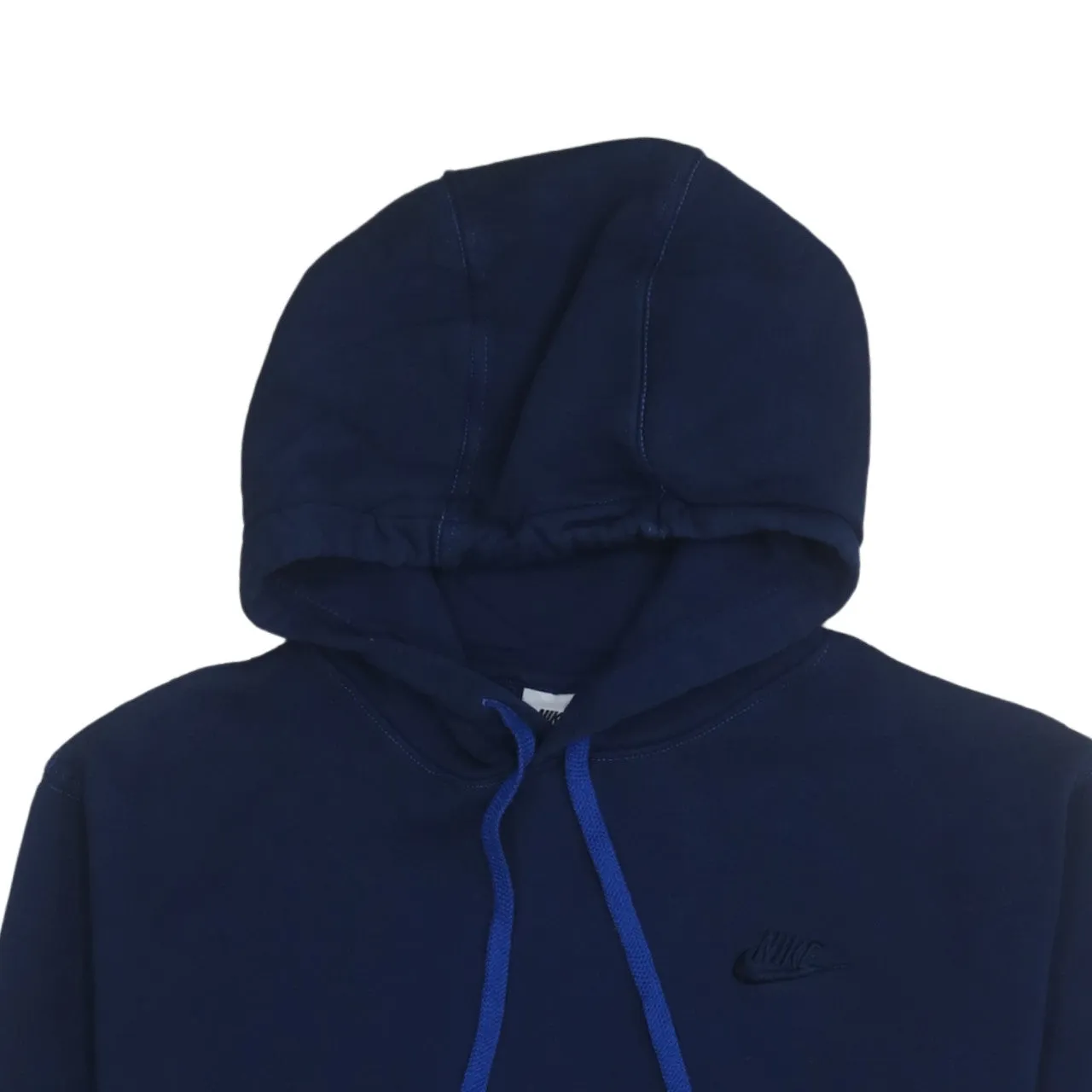 Nike 90's Swoosh Pullover Hoodie Small Navy Blue sold by Vintage Club product image thumbnail 3