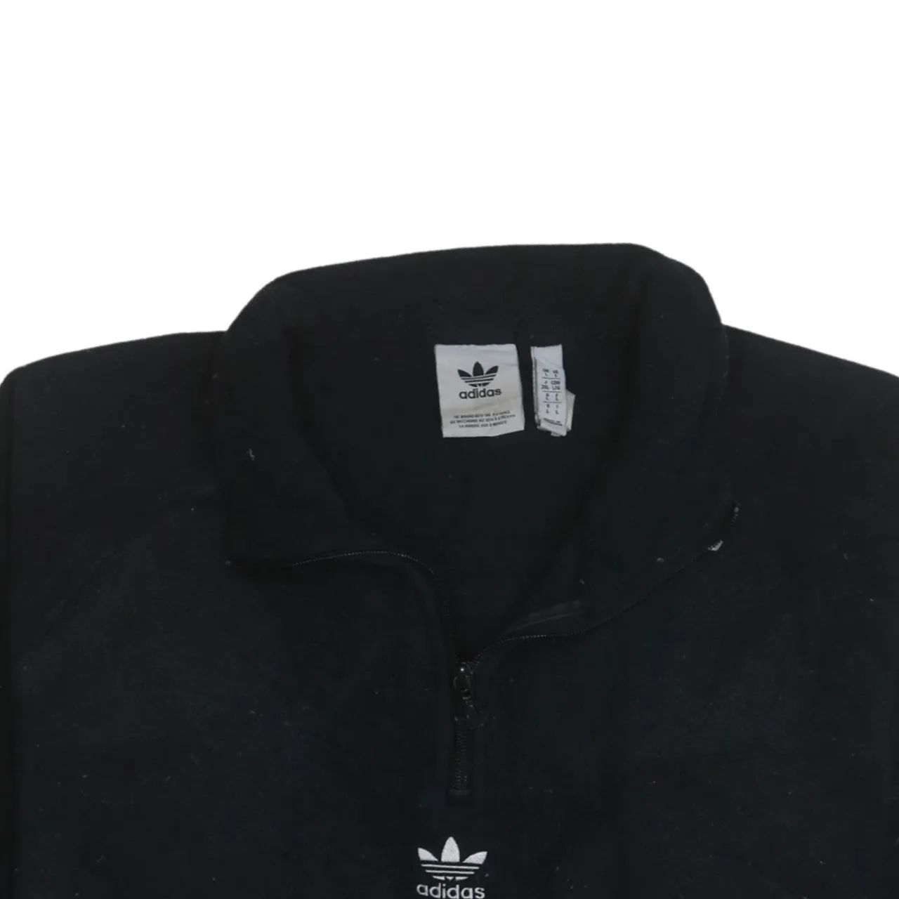 Adidas 90's Hiking Warm Quarter Zip Fleece Jumper Large Black sold by Vintage Club product image thumbnail 3