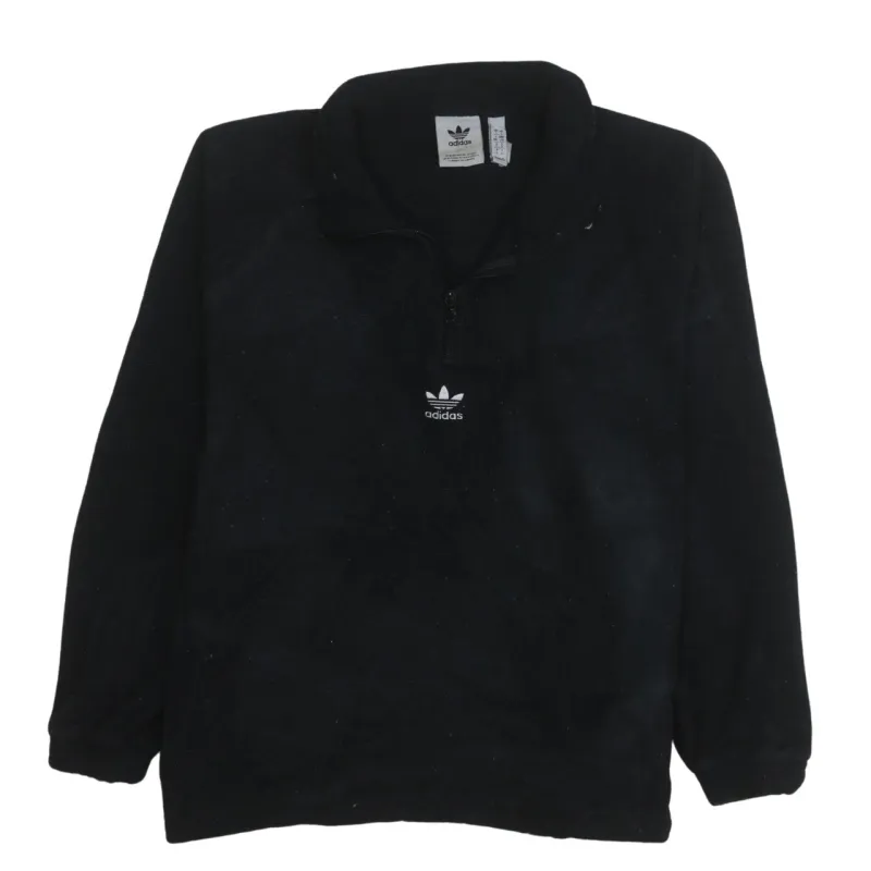 Adidas 90's Hiking Warm Quarter Zip Fleece Jumper Large Black sold by Vintage Club