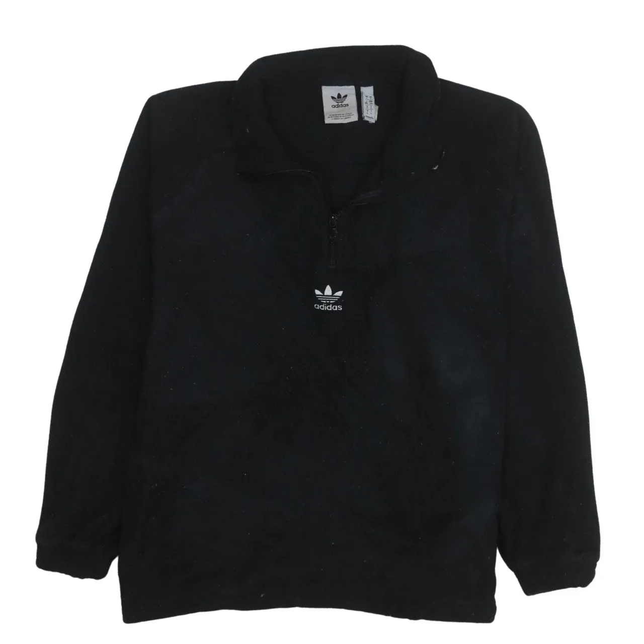 Adidas 90's Hiking Warm Quarter Zip Fleece Jumper Large Black sold by Vintage Club