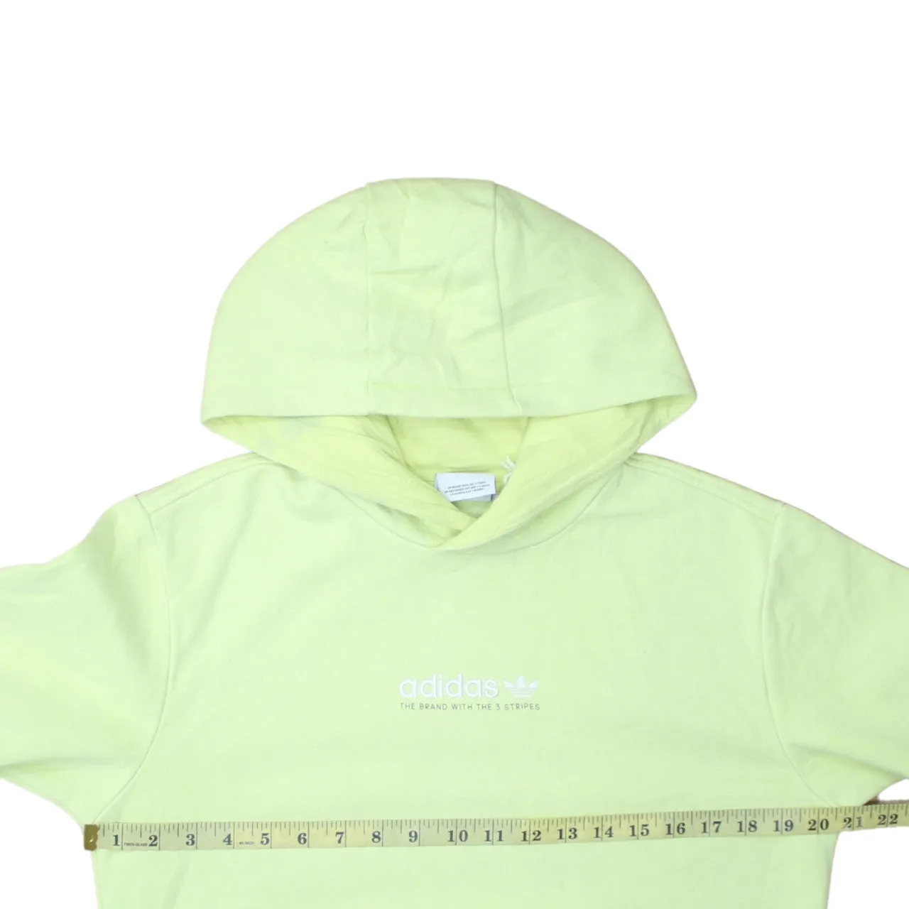 Adidas 90's Drawstring Pockets Pullover Hoodie Small Green sold by Vintage Club product image thumbnail 5