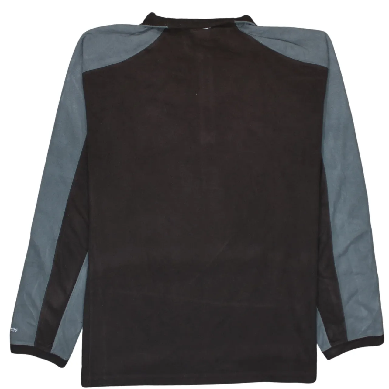 The North Face 90's Hiking Warm Quarter Zip Fleece Jumper Large Brown sold by Vintage Club product image thumbnail 2