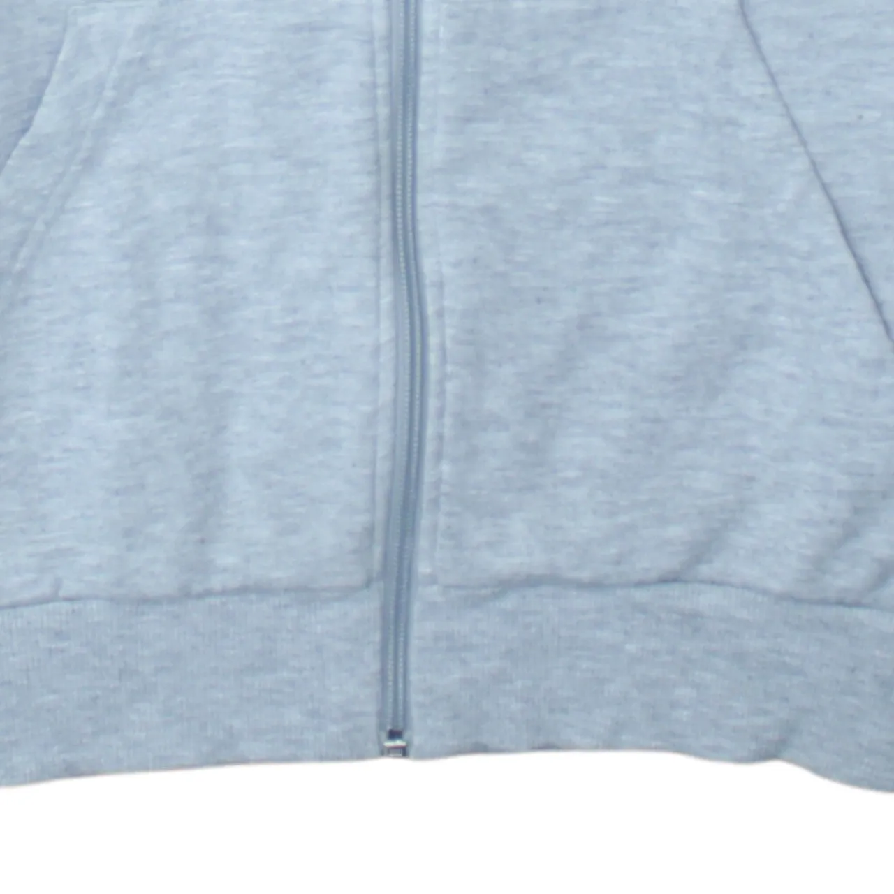 Adidas 90's Striped Sleeve Full Zip Up Hoodie Medium Grey sold by Vintage Club product image thumbnail 4