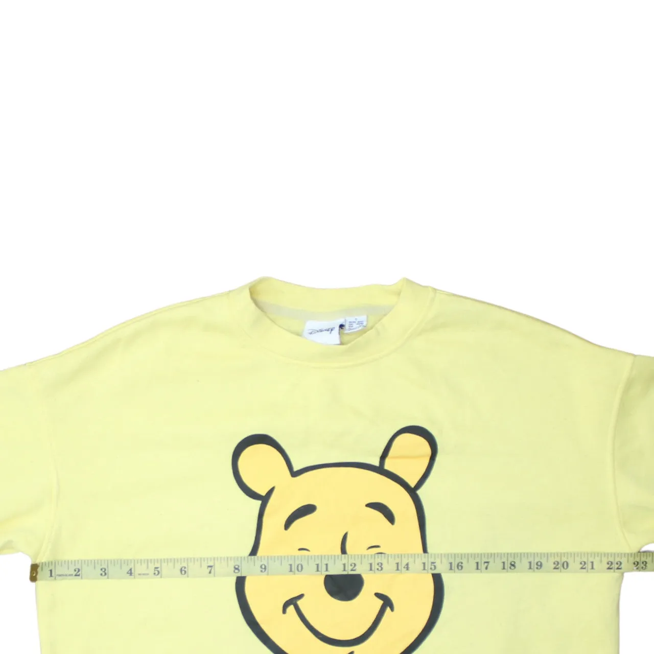 Disney 90's Winnie The Pooh Crew Neck Sweatshirt Small Yellow sold by Vintage Club product image thumbnail 5