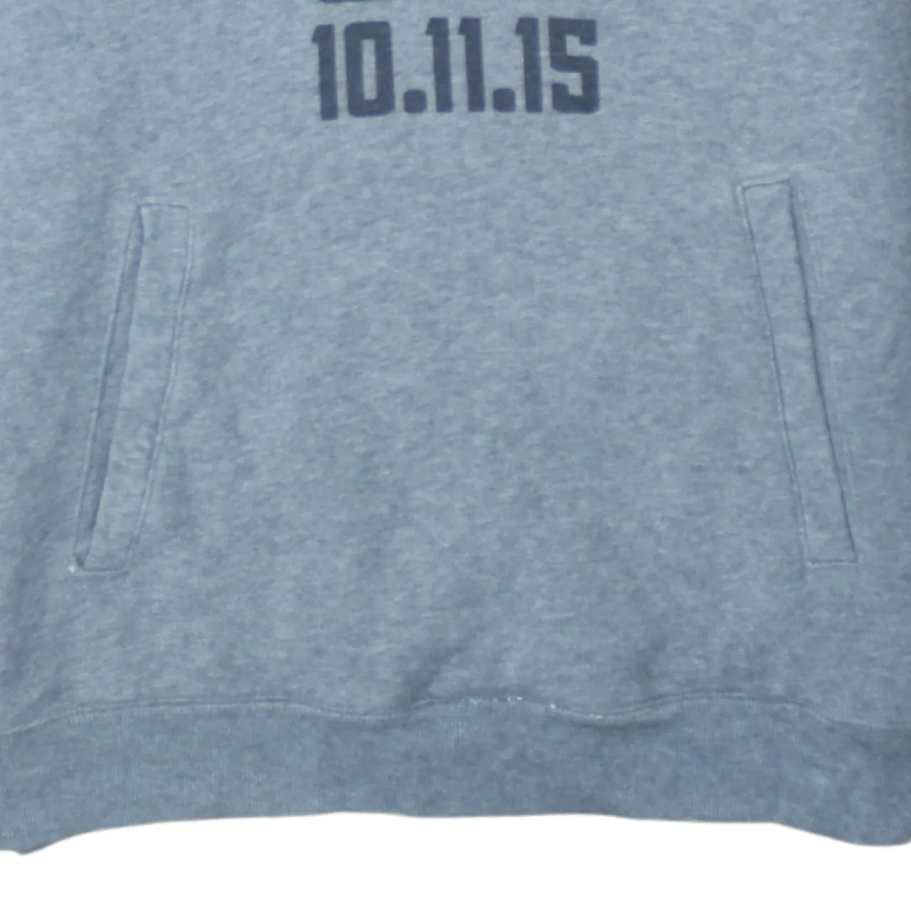 Nike 90's Center Middle Swoosh Pullover Hoodie Medium Grey sold by Vintage Club product image thumbnail 4